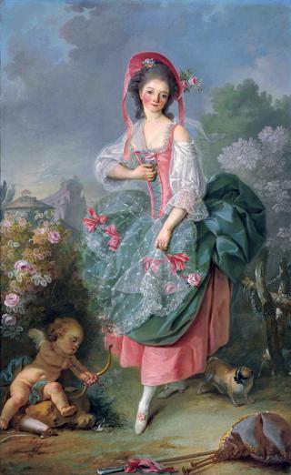 Mademoiselle Guimard as Terpsichore