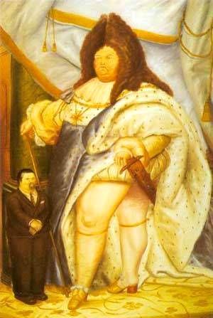 Self Portait with Louis XIV