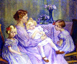 范德维尔德夫人和她的孩子们