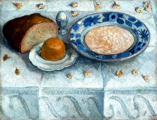 Still Life with a Plate of Milk