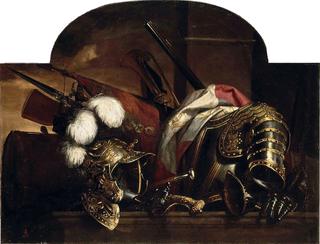 Still Life with Arms and Armours