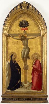 基督与圣母和圣约翰在十字架上