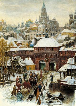 十七世纪末的莫斯科