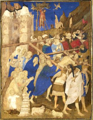 Les Grandes Heures du Duc de Berry ~ Christ Carrying the Cross