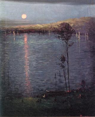 Moon on the Lake