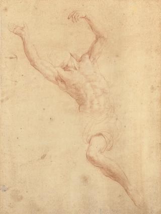 A Reclining Nude, Study for the Pietà