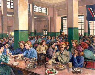 Women Workers in the Canteen at Williams & Williams, Chester