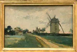 Two Windmills on the Butte de Picardie, near Versailles