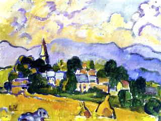 View of the Village, Choiseul