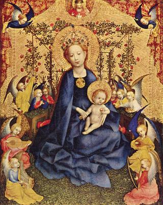 Madonna in the Rose Bower