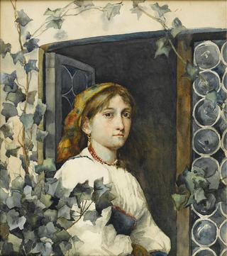 Peasant Girl in Window