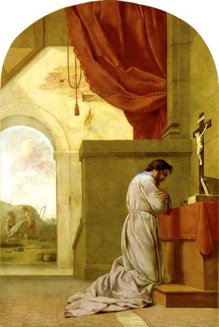Life of Saint Bruno, Saint Bruno in Prayer