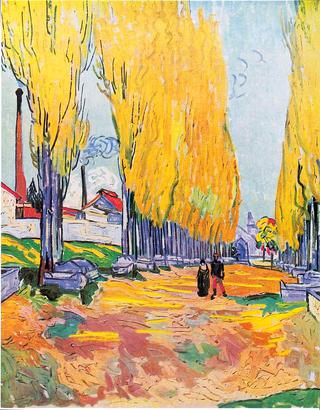 Les Alyscamps, Avenue in Arles