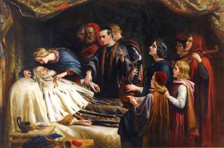The Awakening of King Lear by the Kiss of Cordelia