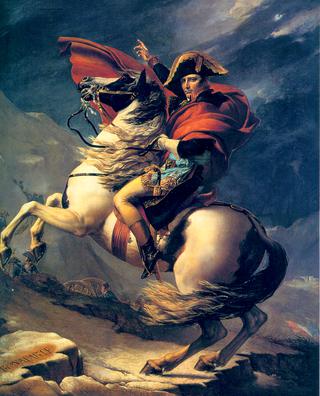 拿破仑跨越阿尔卑斯山脉
