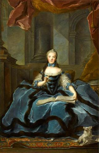 Portrait of Marie Adélaïde of France