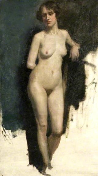 站立的女性裸体