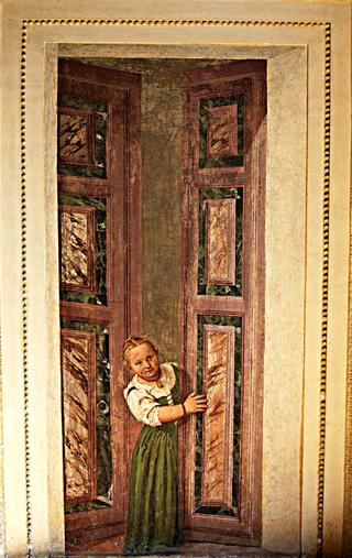 Villa Barbaro - Girl in the Doorway