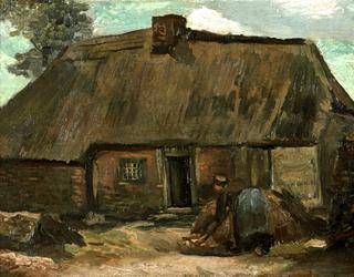 农妇采掘小屋