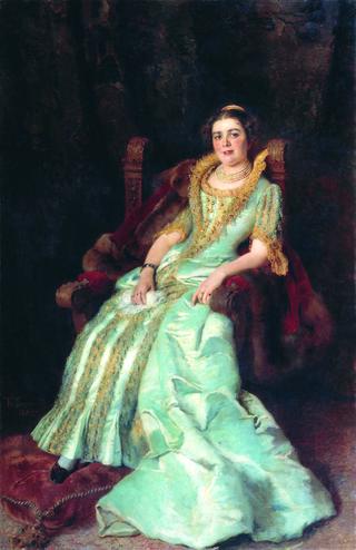 V.A.莫罗佐娃的肖像