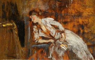Study of a Lady Resting