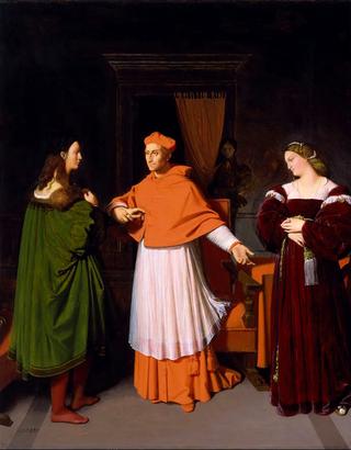 拉斐尔与红衣主教毕比安娜的侄女订婚