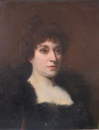 Portrait of a Woman in Black