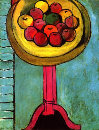 Bowl of Apples on a Table