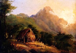 Hut in a Mountainous Landscape, Galipan