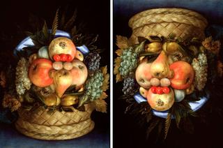 Basket of Fruit (up and down)