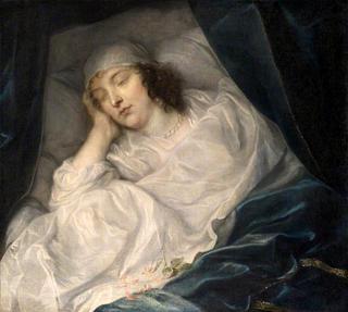 Venetia Stanley, Lady Digby, on Her Deathbed