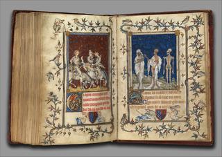 Miniature from Psalter of Bonne of Luxemburg