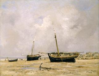 Boats at Low Tide