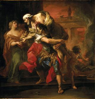 Aeneas Carrying Anchises (Louvre version)