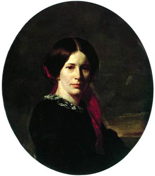 Portrait of a Young Lady in Black Velvet