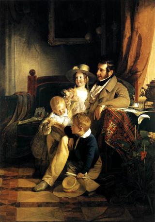 鲁道夫·冯·阿尔萨伯和他的孩子们