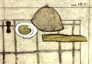 Still Life with Bread and Cheese