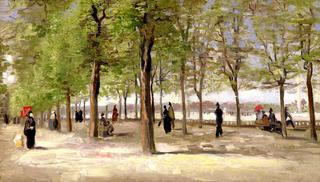 Lane at the Jardin du Luxembourg