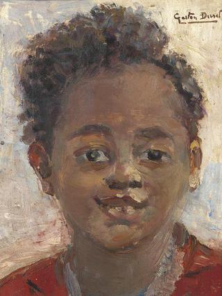 Portrait of a Young Moroccan Child (Portrait de jeune enfant marocain )