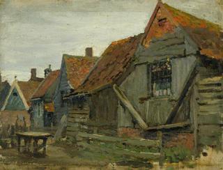 Study of Wooden Houses (Holland)
