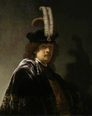 Half-length Figure of Rembrandt