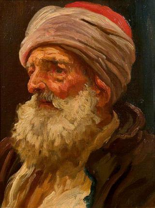 Head of an Elderly Arab