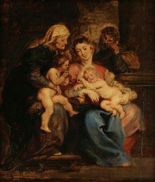 神圣家庭与圣伊丽莎白和圣约翰