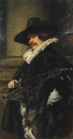 Portrait of a Gentleman with Dog