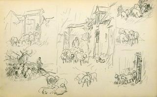 Study of sheeps and shepherds