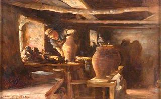 Interior of Ewenny Pottery