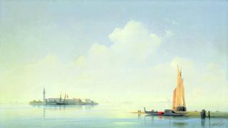 The harbour of Venice, the island of San-Georgio