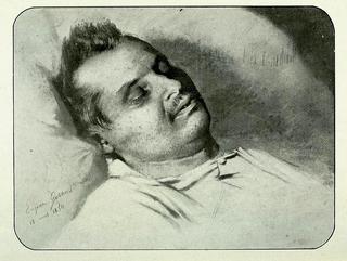 A postmortem portrait of Balzac