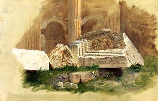 叙利亚巴勒贝克巴克斯神庙内部