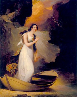 Miss C. Parsons as "The Lady of the Lake"